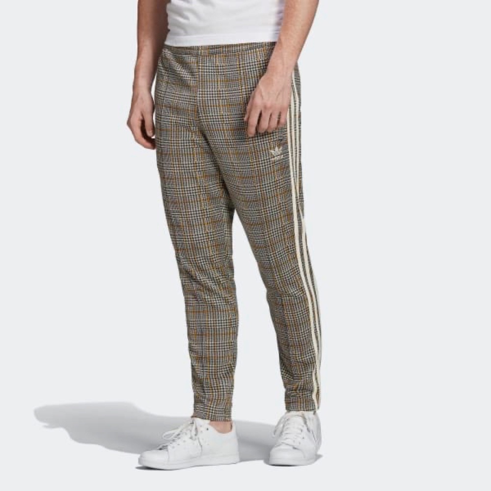 Adidas Originals Men BECKENBAUER TARTAN TRACK PANT